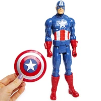 marvel avengers titan hero series captain america 12in action figure