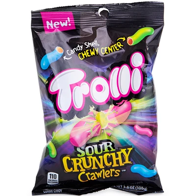 trolli sour crunchy crawlers 3.8oz