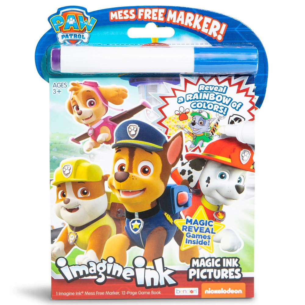 imagine ink magic ink pictures ‚Äì paw patrol