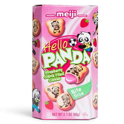 hello panda strawberry  filled cookies