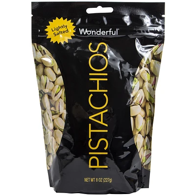 wonderful pistachios lightly salted, in-shell 8oz