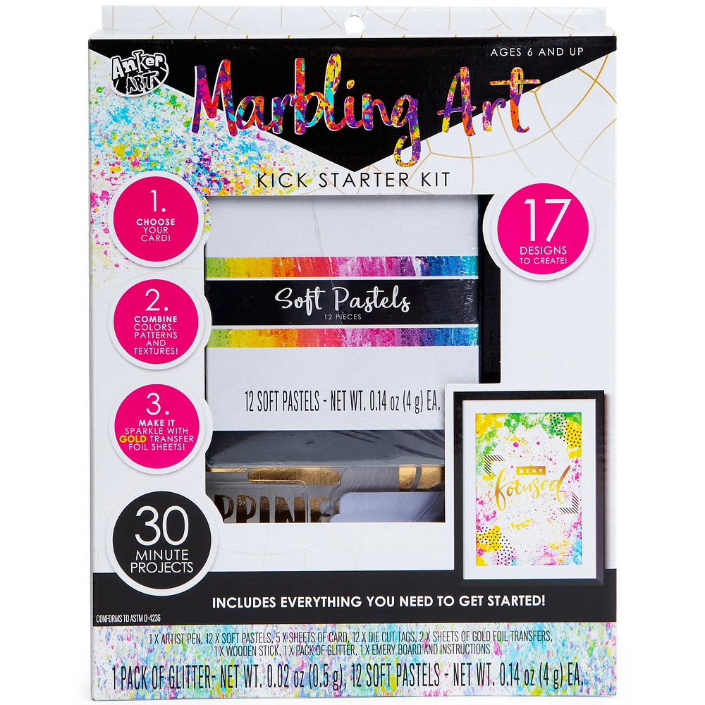 marbling art kickstarter kit