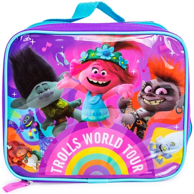 trolls world tour soft insulated lunchbox