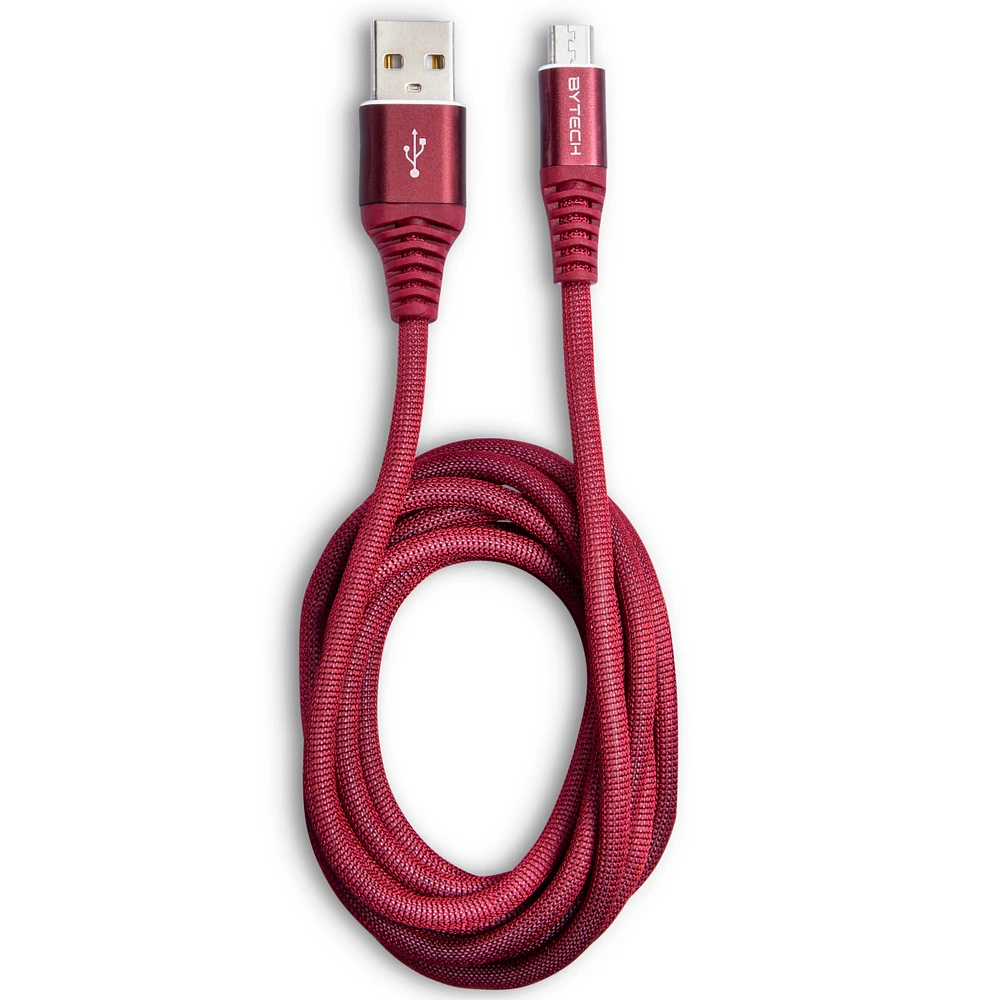 Metallic Premium Micro Usb Charge & Sync Cable 6ft