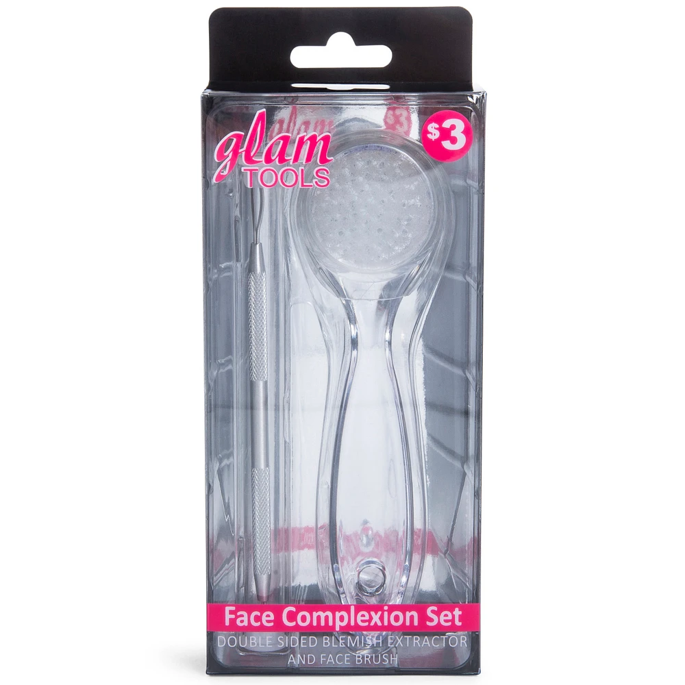 Face Brush & Blemish/Blackhead Remover Tool Complexion Set