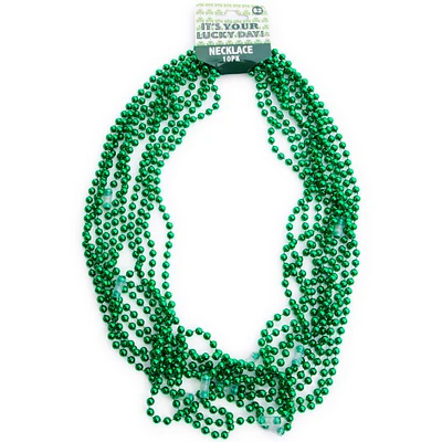 st. patrick's day beads 10-pack necklaces