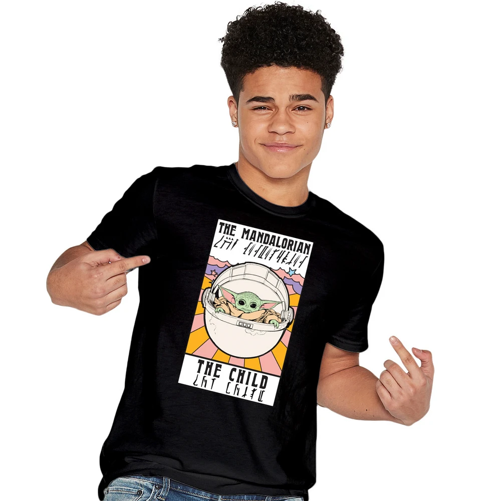 Juniors The Mandalorian™ Child Tarot Card Graphic Tee