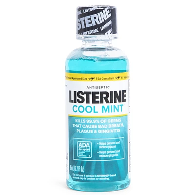 Listerine® Cool Mint® Antiseptic Mouthwash 3.2oz Travel Size