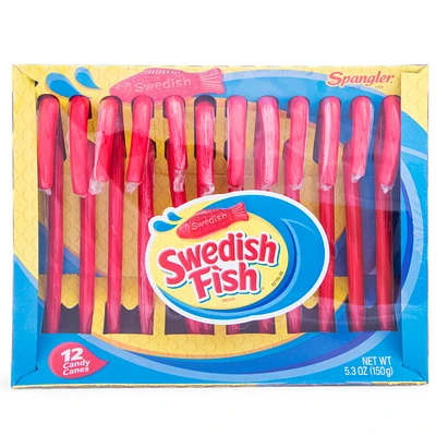 Swedish Fish® Candy Canes 12-Pack