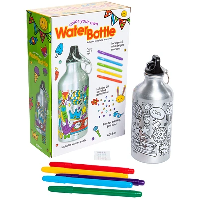 Color Your Own Stainless Steel Water Bottle Kit