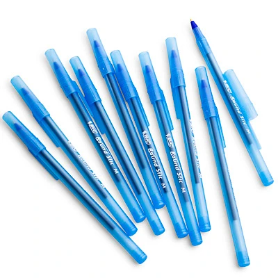Bic® Round Stic® Xtra Life Blue Ballpoint Pens 10-Pack