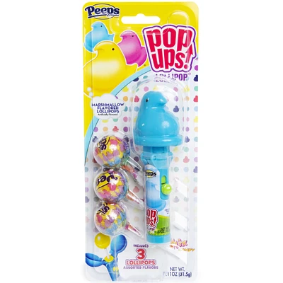 peeps® pop ups!® lollipops case & 3-pop set