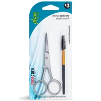 Eyebrow Scissors & Brush Set