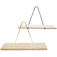 Triangle Bracket Wall Shelf 14in