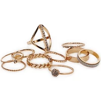 Love Rings 10-Piece Jewelry Set