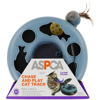 Aspca® Chase & Play Track Cat Toy 9.5in X 10.5in