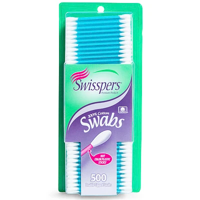 Swisspers® Cotton Swabs 500-Count
