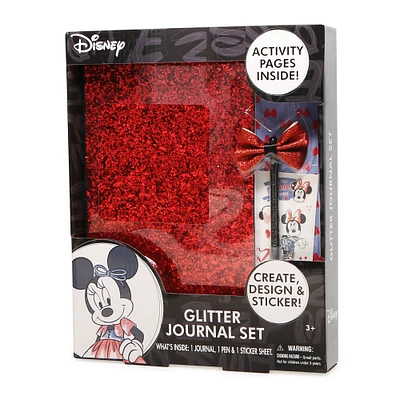 Disney© Minnie Mouse™ Glitter Journal Set