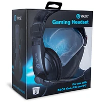 gaming headset with boom mic