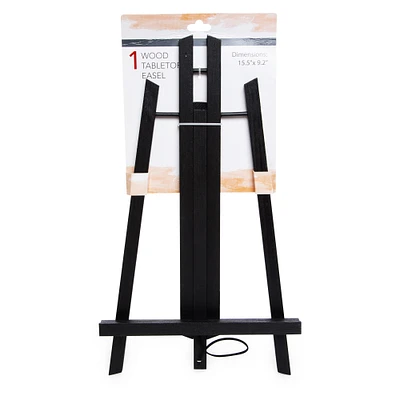 Wooden Tabletop Easel 15.5in X 9in