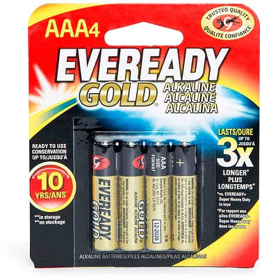 Eveready® Gold® Aaa Batteries 4-Pack