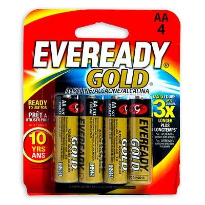 Eveready Gold® 4 Aa Batteries