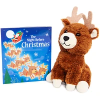 The Night Before Christmas Book & Huggable Plush