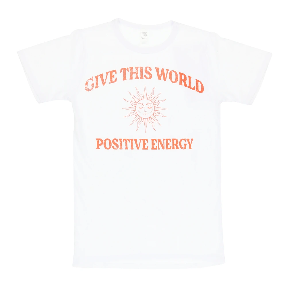 Juniors 'Positive Energy' Graphic Tee