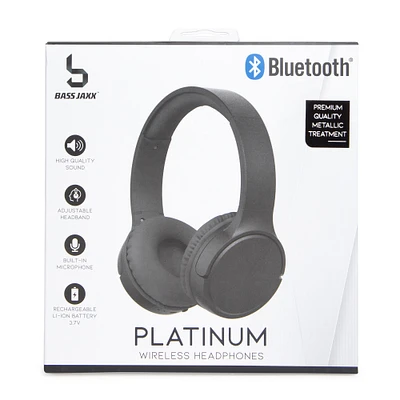 Platinum Bluetooth® Wireless Headphones W/ Mic