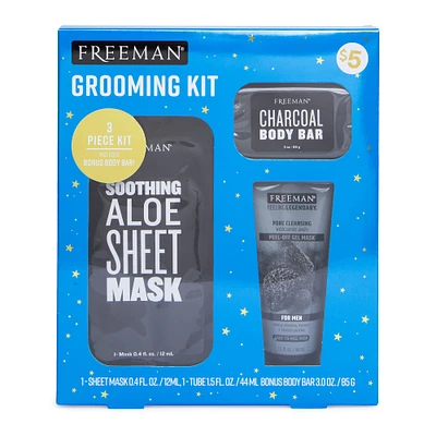 Freeman® Men's Grooming Kit 3-Piece Set