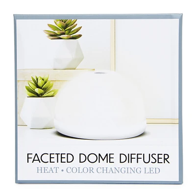 Faceted Dome Diffuser W/ Led Light