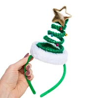 Springy Christmas Tree Headband