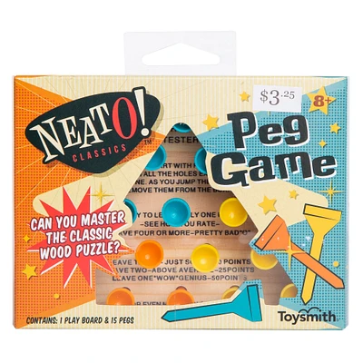 Wooden Peg Game