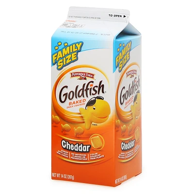 Goldfish® Cheddar Baked Snack Crackers 14oz Carton