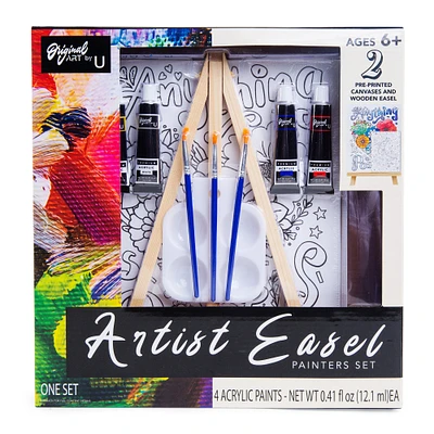 Artist Easel Painter's Set