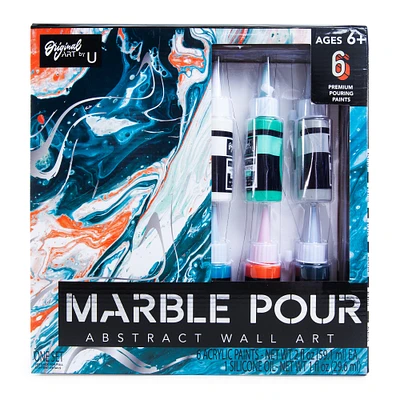 marble pour painting kit