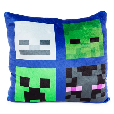 Minecraft™ Reversible Squishy Pillow 14in