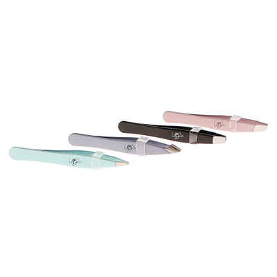 Essential Beauty 4-Piece Mini Tweezer Set