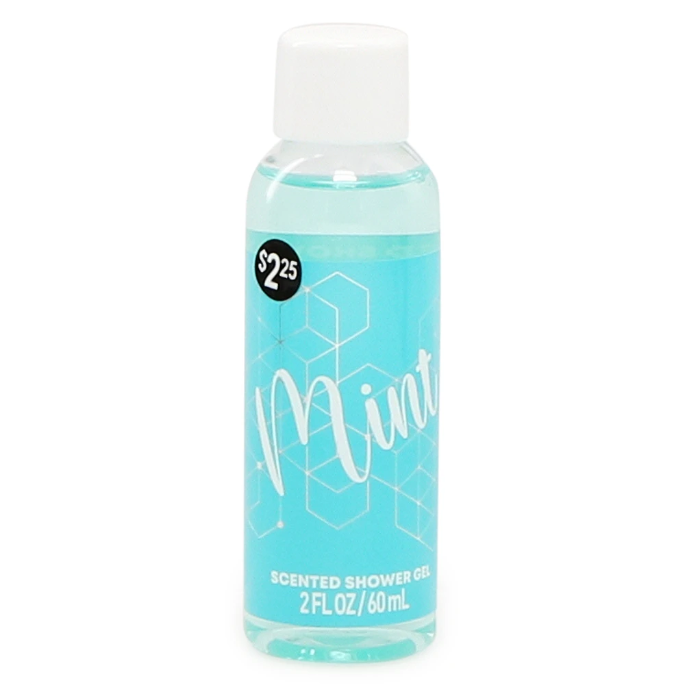 mini scented shower gel 2oz