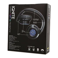 Ignite Led Light-Up Bluetooth® Headphones W/ Mic