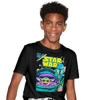 Star Wars® Mando & The Child Neon Graphic Tee