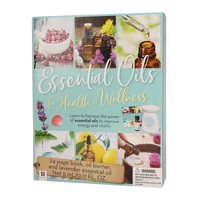 Essential Oils Book & Aroma Diffuser Kit