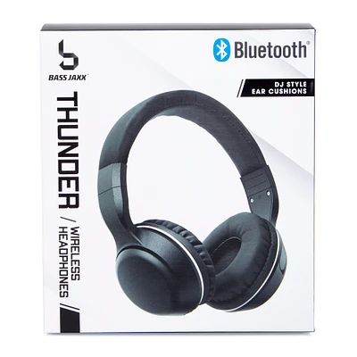 Thunder Dj Style Bluetooth® Headphones W/ Mic