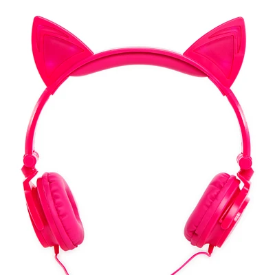 Wired Led Headphones - Cat Ear Or Unicorn