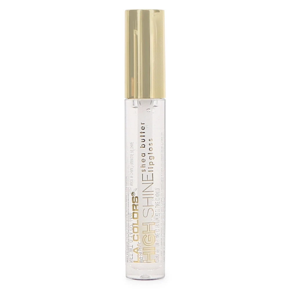 L.A. Colors® High Shine Clear Lip Gloss W/ Shea Butter