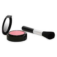 L.A. Colors® Blush & Deluxe Makeup Brush - Pink Mink