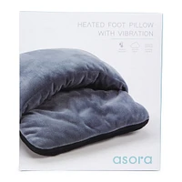 Heated Foot Pillow W/ Massage Vibration