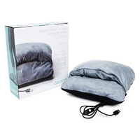 Heated Foot Pillow W/ Massage Vibration