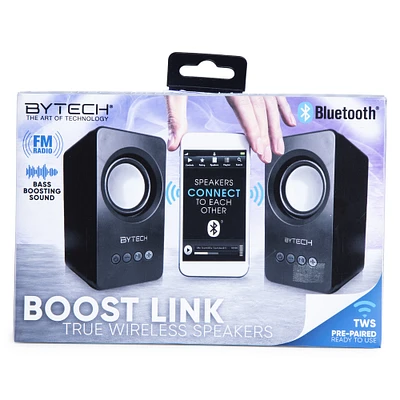Bluetooth® Boost Link True Wireless Speakers