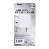 Quick-Charge 3.0 Usb Wall Charger 18W